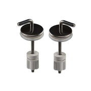 Sedile wc in termoindurente per vaso Scala serie Tanga con cerniere regolabili normal close