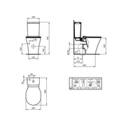 Vaso monoblocco 66