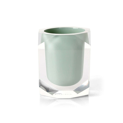 Portaspazzolini Gedy serie Chanelle - Verde Menta