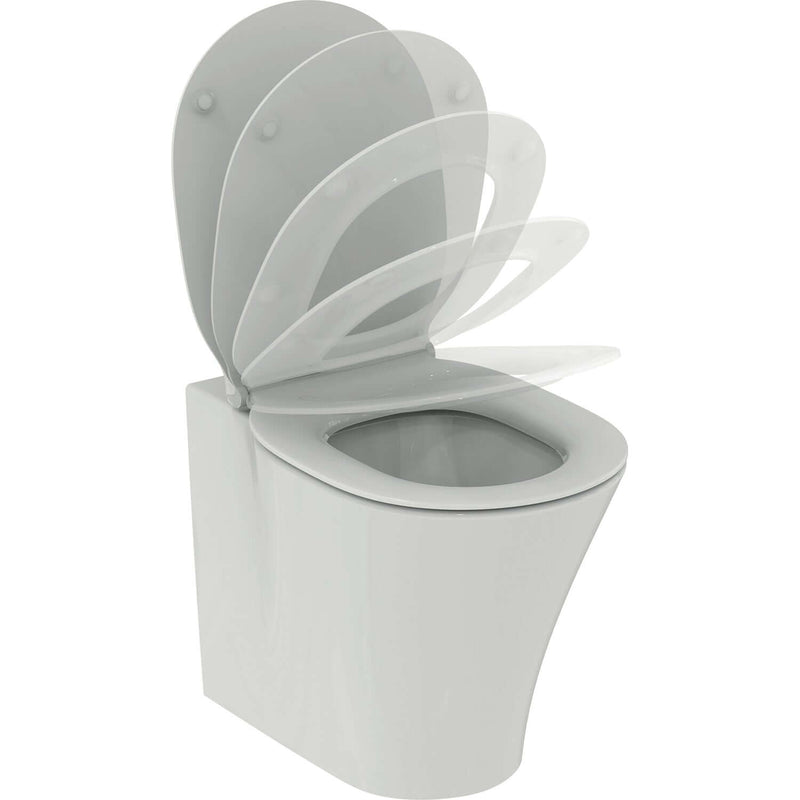 Vaso filomuro Ideal Standard Connect Air con sedile a chiusura SoftClose