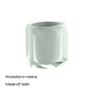 Portaspazzolini Gedy serie Chanelle - Verde Menta