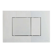 Placca di comando Schwab modello Metis per cassette incasso Cromo Lucido