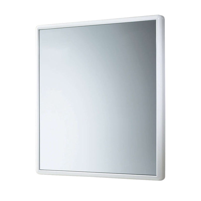 Specchio 55x60 cm modello Junior di Gedy con cornice in resine termoplastiche - Bianco by CeramicStore | Lo specialista del tuo bagno