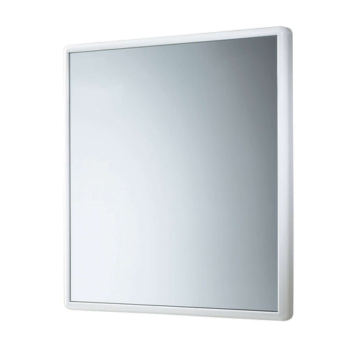 Specchio 55x60 cm modello Junior di Gedy con cornice in resine termoplastiche - Bianco by CeramicStore | Lo specialista del tuo bagno