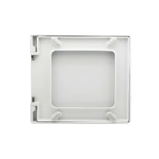 Sedile wc in termoindurente Simas Frozen con cerniere regolabili - Bianco