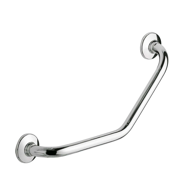 Maniglione inclinazione 135Â° Gedy modello Ascot per anziani e disabili - Cromato