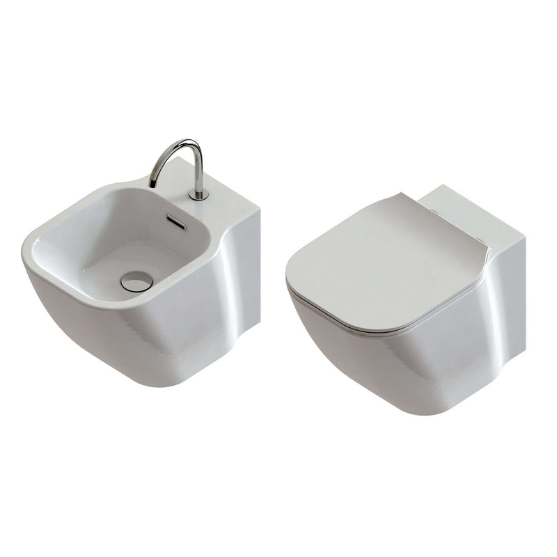 Sanitari senza brida sospesi Domus Falerii F50 Special Wc