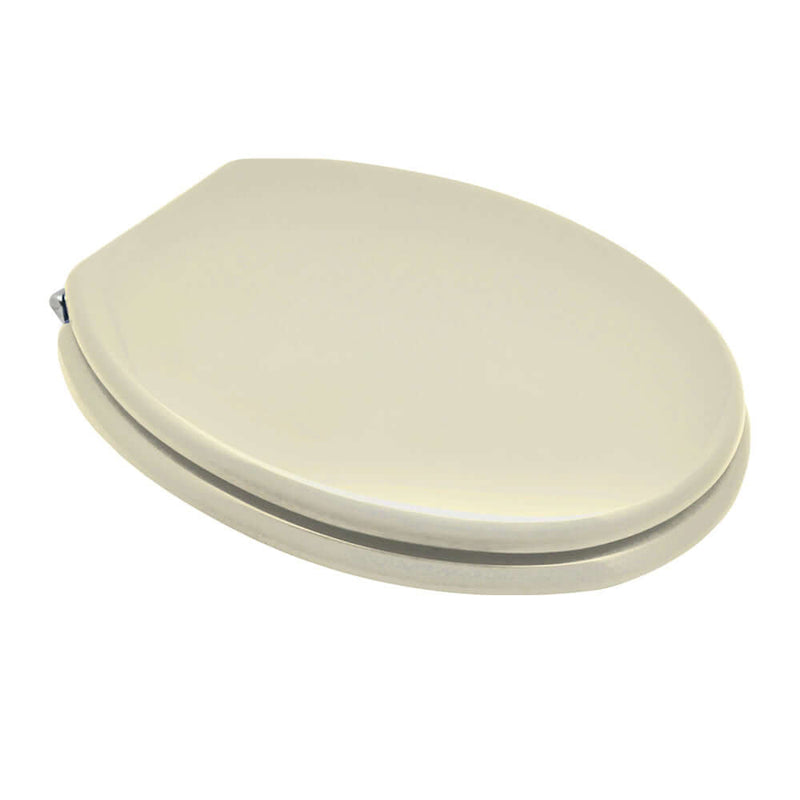 Sedile wc universale forma tipo 1 cerniere passanti avvitabili dal basso colore Visone