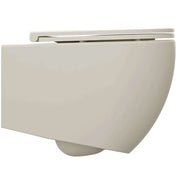 Copriwater Soft Close per vaso sospeso BathCore serie Infinity color Avorio Opaco