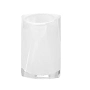 Portaspazzolini da appoggio Gedy modello Twist - Bianco