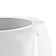 Portaspazzolini Gedy serie Chanelle - Bianco