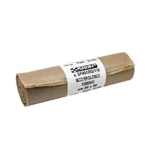 10 pz sacchi spazzatura calcinacci extra forte cm 50 x 80