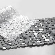 Tappeto antiscivolo doccia 54x54 modello River di Gedy - Trasparente by CeramicStore | Lo specialista del tuo bagno