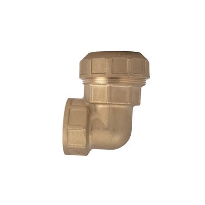 Raccordo a gomito femmina ottone itap 3/4 x 25