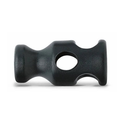 Snodino doppio grigio in nylon -