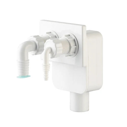 Sifone da incasso in pp lavatrice asciugatrice 1x21 1x10/14