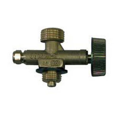Rubinetto per bombola att. camping w20x14sx