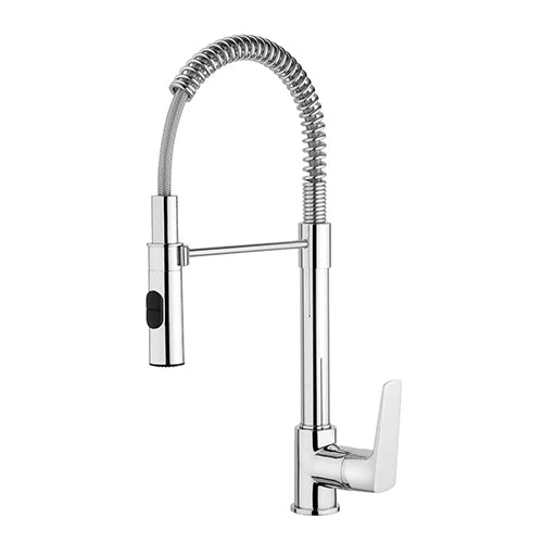 Miscelatore monocomando lavello con doccia estraibile cromo