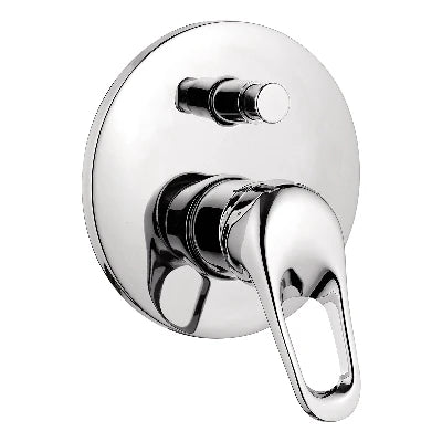 Miscelatore monocom. incasso doccia c/deviatore linea epic 3 cromo