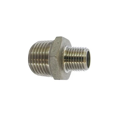 Nipple ridotto mm acciaio inox 3/4 x 1/2