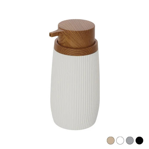 Dispenser sapone london nero diam. 8 x h.15 8 cm