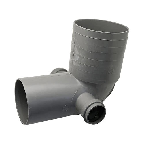 Curva wc d. 100 2 attacchi diam. 40 destro/sinistro
