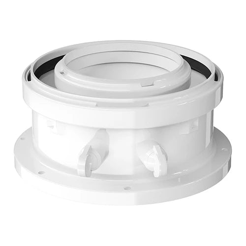 Adattatore verticale fc-ca60 diam. da 80-125 a 60/100