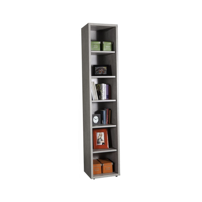 Libreria a cinque ripiani linea Pratico 44 x 35,7 x H. 217 cm - Cemento by CeramicStore | Lo specialista del tuo bagno