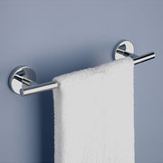 Portasalviette 35 cm a muro Vermont Pro di Gedy - Cromato by CeramicStore | Lo specialista del tuo bagno