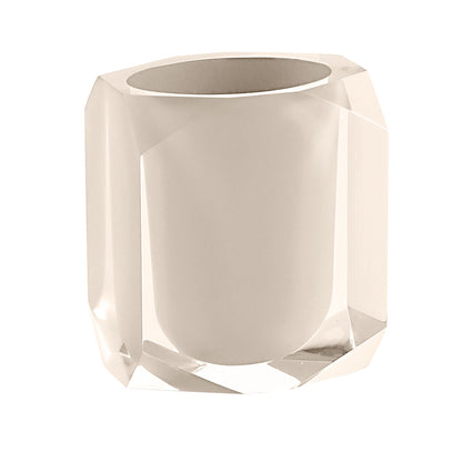 Portaspazzolini Gedy serie Chanelle - Tortora chiaro
