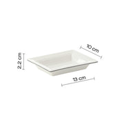 Portasapone in ceramica Gedy serie Lucrezia - Bianco
