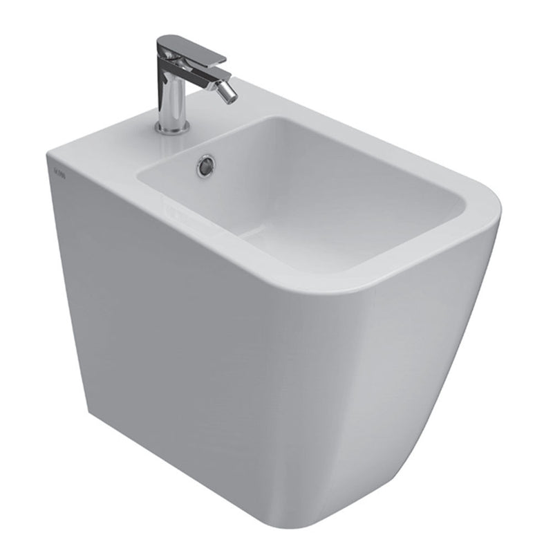 Sanitari Filo parete Ceramica Globo Stone 52 Multi scarico traslato con Sedile Soft Close