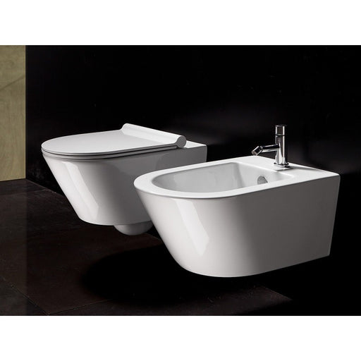 Sanitari Sospesi Ceramica Catalano Zero 55 Smalto Cataglaze Design Moderno
