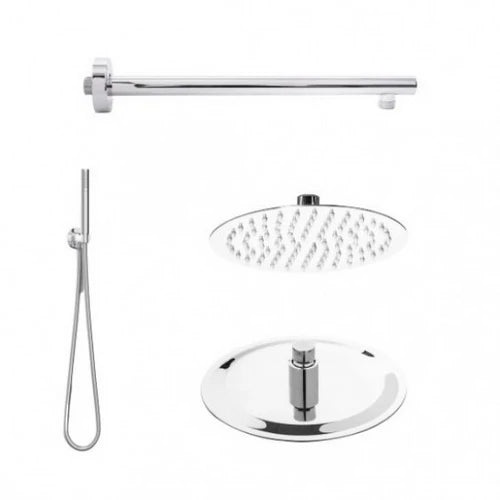 Kit soffione doccia restyling smart- tondo cromo lucido