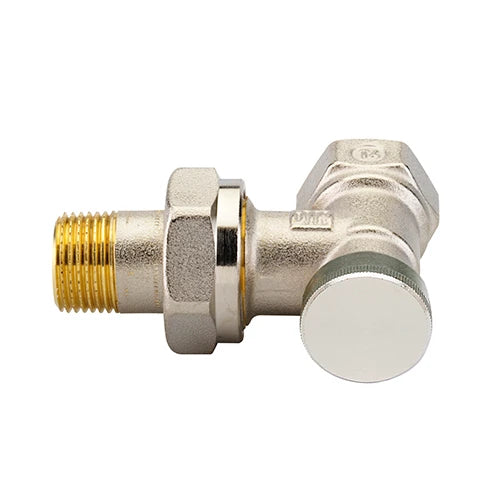 Detentore ad angolo attacco ferro rlvs danfoss 3/8