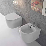Sanitari Sospesi Ceramica Globo Forty3 cm 43 WC + BIDET + SEDILE SOFT CLOSE by CeramicStore | Lo specialista del tuo bagno