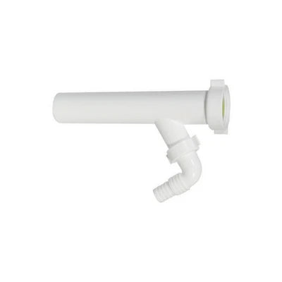 Canotto con attacco lavatrice con dispositivo antirisucchio 1 1/4 x 32 mm