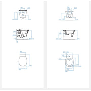 Sanitari Sospesi Ideal Standard Connect Air con AquaBlade