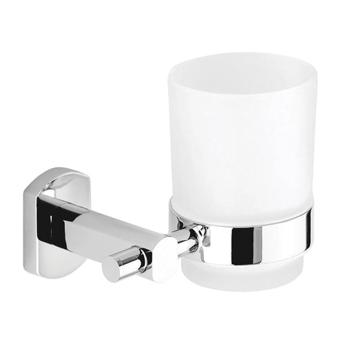 Portaspazzolini a parete di Gedy serie Edera Plus - Cromato