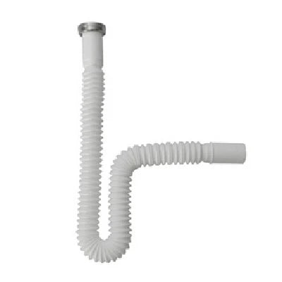 Tubo estensibile in pp con ghiera in metallo 1 1/2 x 40