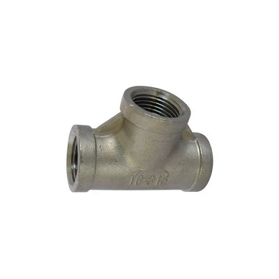 Tee a 90 f. acciaio inox 1/2