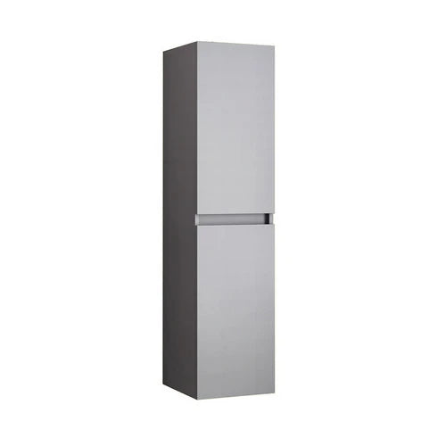 Colonna bagno sospesa dearum cm 140 x 35 x 32 grigio tempes