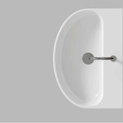 Lavabo sospeso Domus Falerii Mascalzone 64,5x45 cm con vasca profonda e capienta by CeramicStore | Lo specialista del tuo bagno