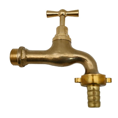 Heavy-duty German-style hose bib tap 1/2