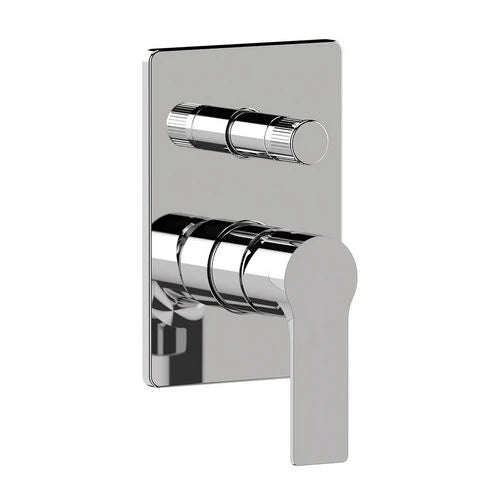 Miscelatore monocomando incasso c/deviat. vitone ceramico linea trend cromo