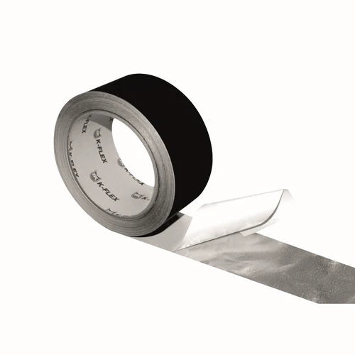 Nastro in alluminio colorato nero alu black cw 50 mm x 50 mt sp30