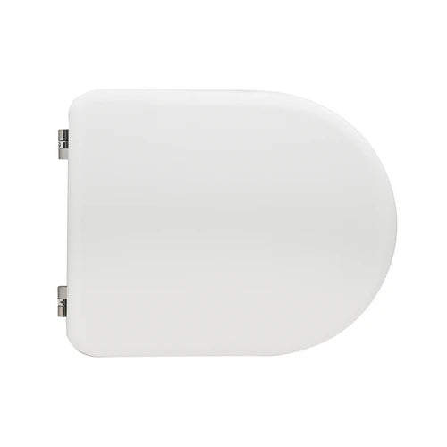 Sedile wc per flaminia vaso link forma 7 bianco cerniere c espansione