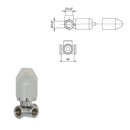 Miscelatore doccia incasso FIMA Carlo Frattini Serie 4 by CeramicStore | Lo specialista del tuo bagno