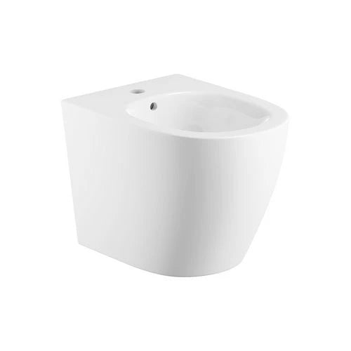 Bidet sospeso magnolia er. rubinetto bianco opaco