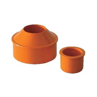 Aumento interni concentrici in pvc arancio diam. 32f x 50m
